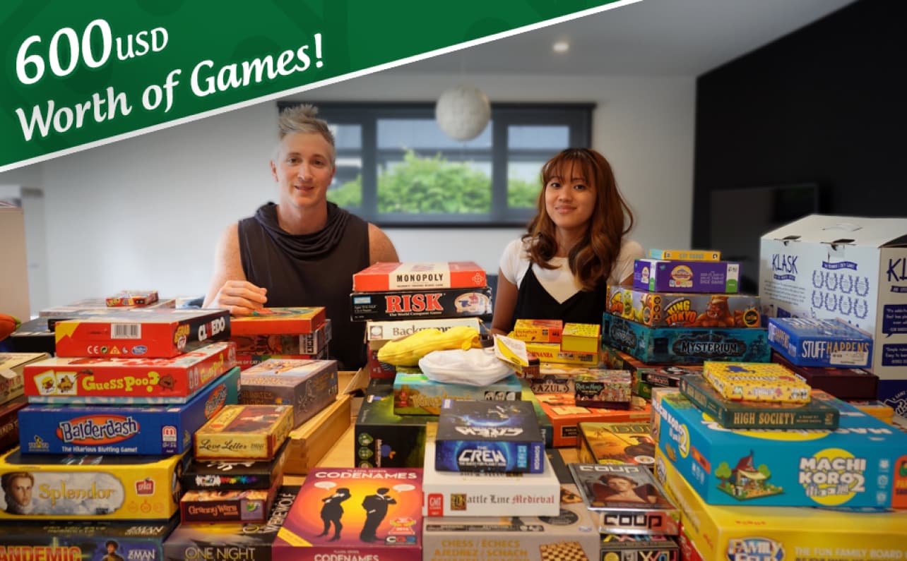 600 worth of games for pocket party